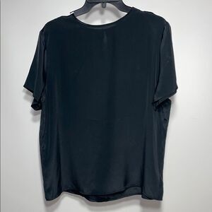 Black Boxy Relaxed Short Sleeve T-Shirt